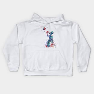 Wheelchair basketball Kids Hoodie